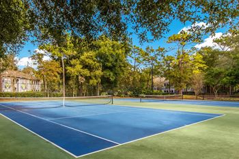Outdoor tennis courts